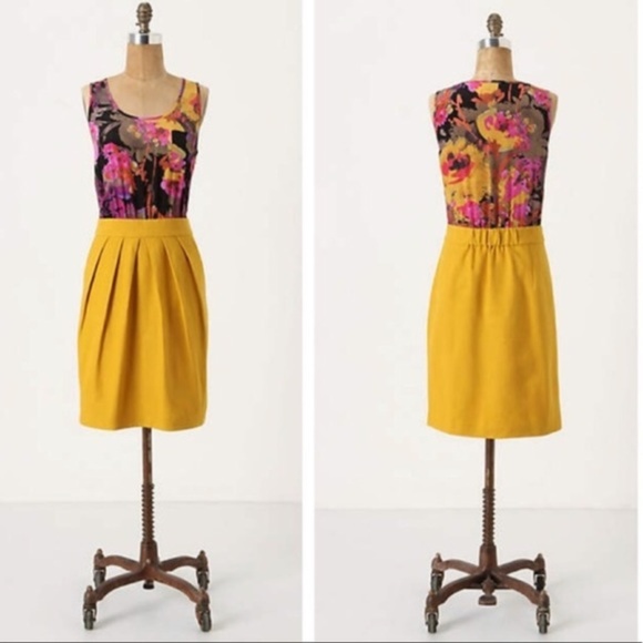 Anthropologie Dresses & Skirts - Anthropologie Tabitha Floral Lila Frock Dress Silk